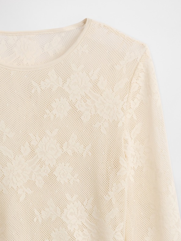 GAP Csipkés, átlátszó top GAP