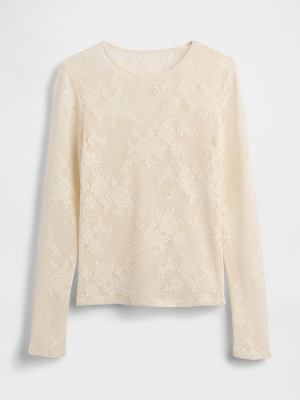 GAP Csipkés, átlátszó top GAP