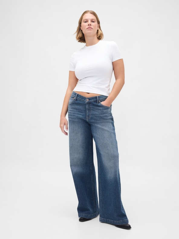GAP Jeans Wide Leg High Rise GAP