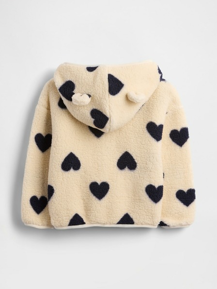 GAP Baby sherpa kabát fülecskékkel GAP