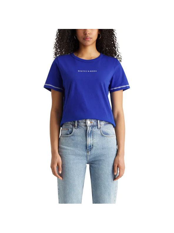 Scotch & Soda Kék női Scotch & Soda póló