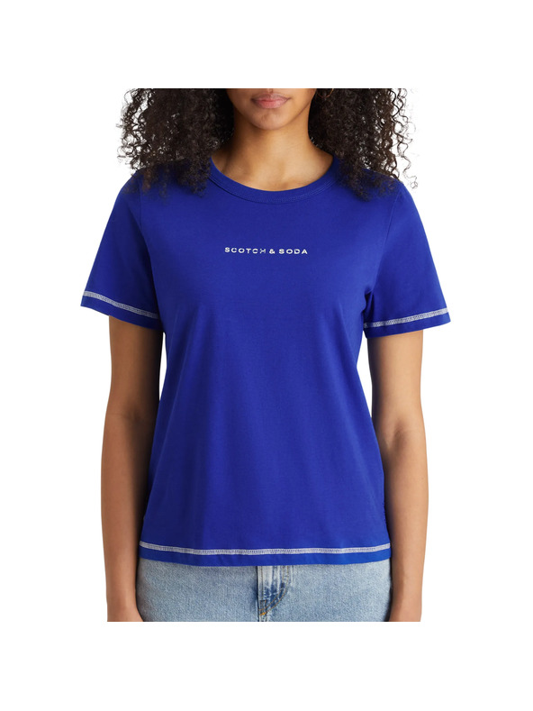 Scotch & Soda Kék női Scotch & Soda póló