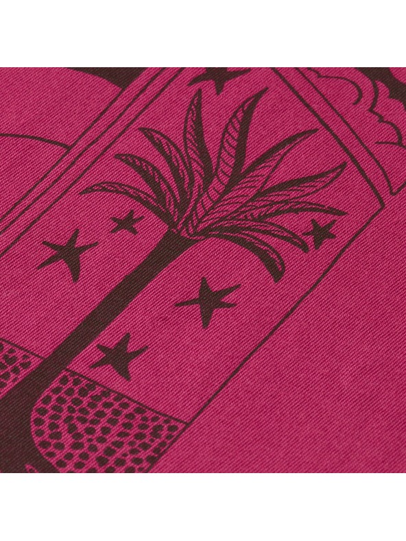 Scotch & Soda Sötét rózsaszín női póló Scotch & Soda