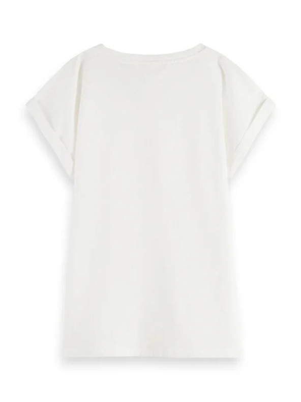 Scotch & Soda Fehér női Scotch & Soda póló