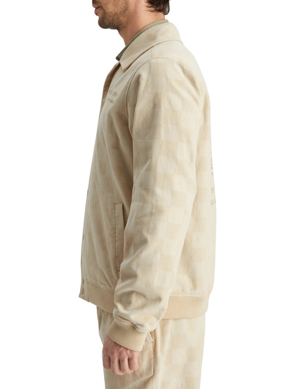 Scotch & Soda Krémszínű férfi kordbársony kabát Scotch & Soda College