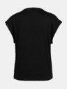 Orsay ORSAY fekete női rövid ujjú póló