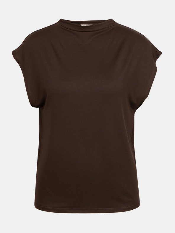 Orsay ORSAY Sötétbarna női rövid ujjú póló