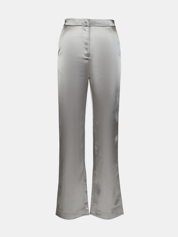 Orsay ORSAY Ezüstszínű szatén női nadrág