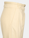 Orsay ORSAY Krémszínű női bő szárú nadrág csíkkal