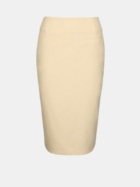 Orsay ORSAY Krémszínű női ceruzaszoknya csíkkal