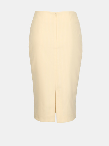 Orsay ORSAY Krémszínű női ceruzaszoknya csíkkal