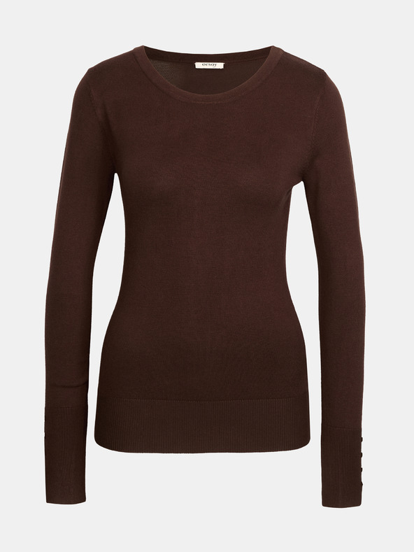 Orsay ORSAY Sötétbarna női pulóver