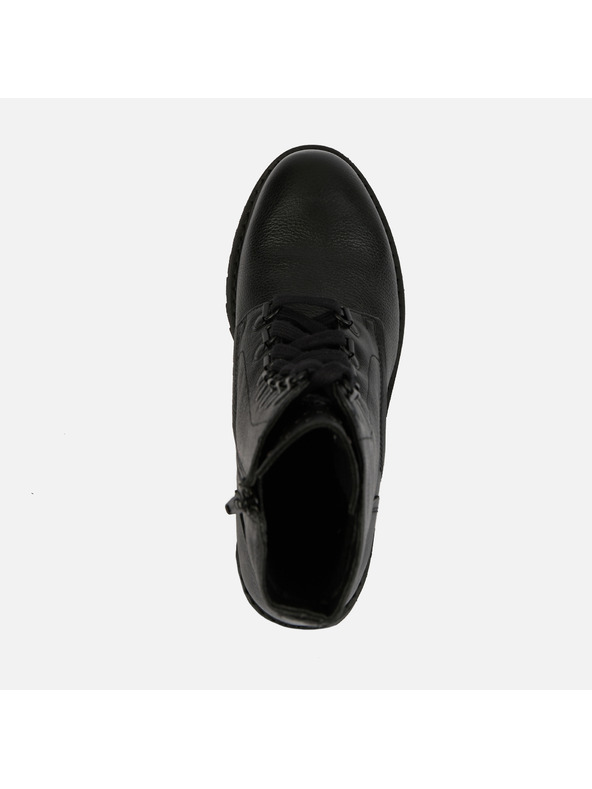 Geox Černá dámská kotníková obuv Geox Hoara - Geox Hoara fekete női bokacsizma