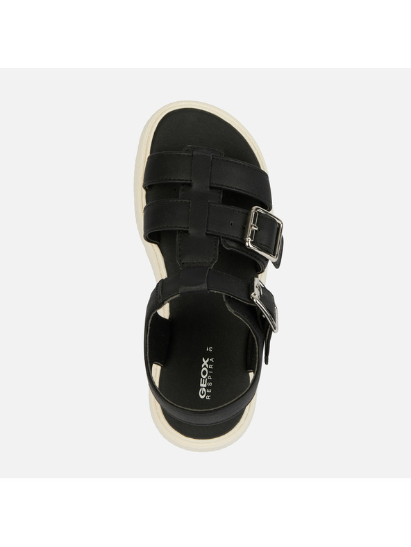 Geox Fekete Geox Sandal Kodette lány szandál