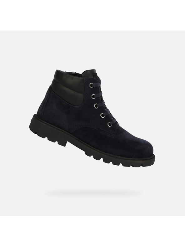 Geox Sötétkék Geox Shaylax fiú bokacsizma