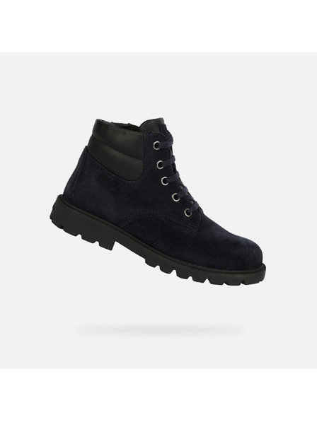 Geox Sötétkék Geox Shaylax fiú bokacsizma