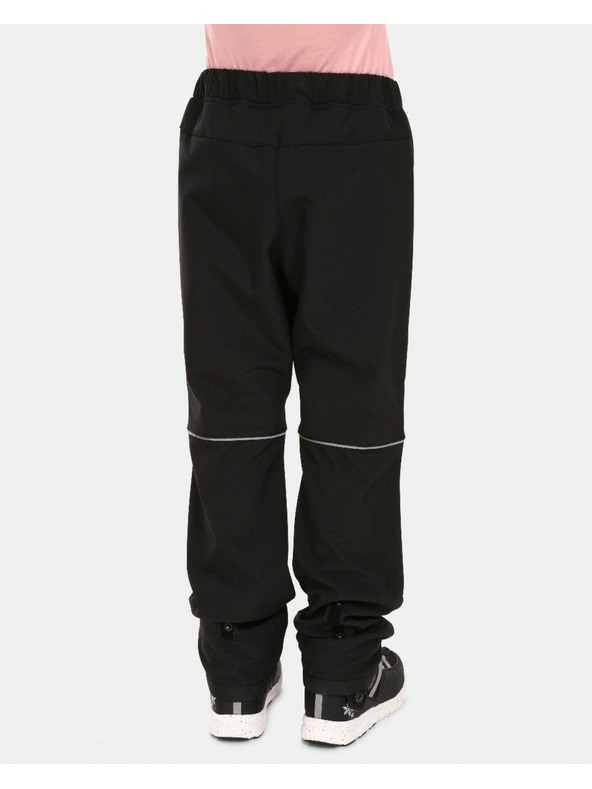 Kilpi Kilpi RIZO-J gyerek softshell outdoor nadrág Fekete