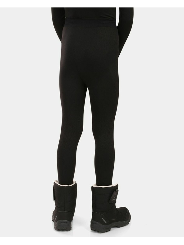 Kilpi Kilpi NIEL-JB gyerek varrás nélküli termo nadrág Fekete