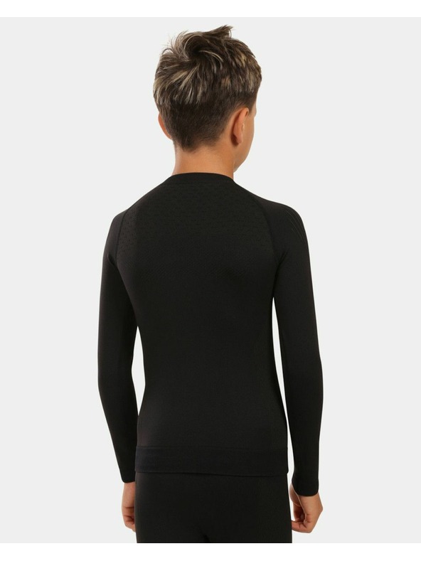 Kilpi Kilpi NATHAN-JB fiú varrás nélküli hosszú ujjú termo póló Fekete