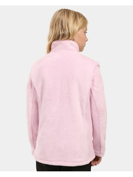 Kilpi Kilpi SKATHI-JG lány bolyhos polár pulóver Világosrózsaszín