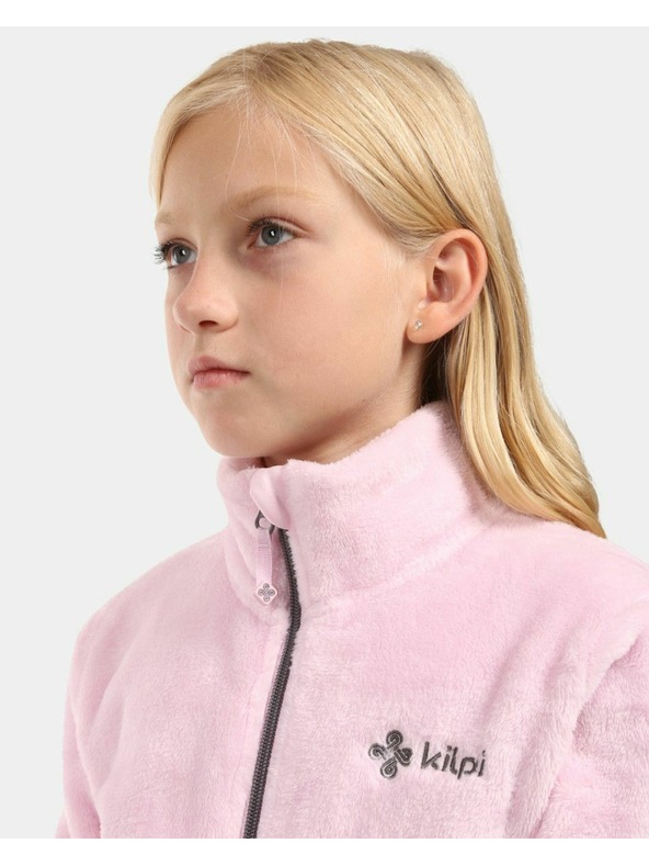 Kilpi Kilpi SKATHI-JG lány bolyhos polár pulóver Világosrózsaszín