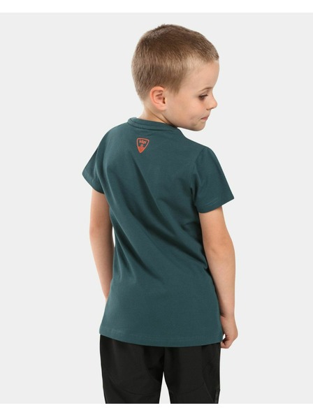 Kilpi Kilpi fiú pamut póló SALO-JB Sötétzöld