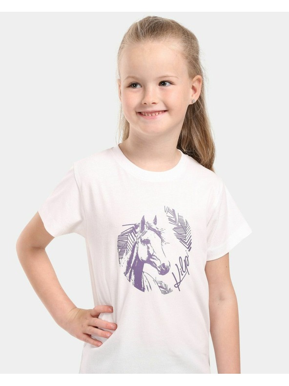Kilpi Lány pamut póló Kilpi MALGA-JG Fehér