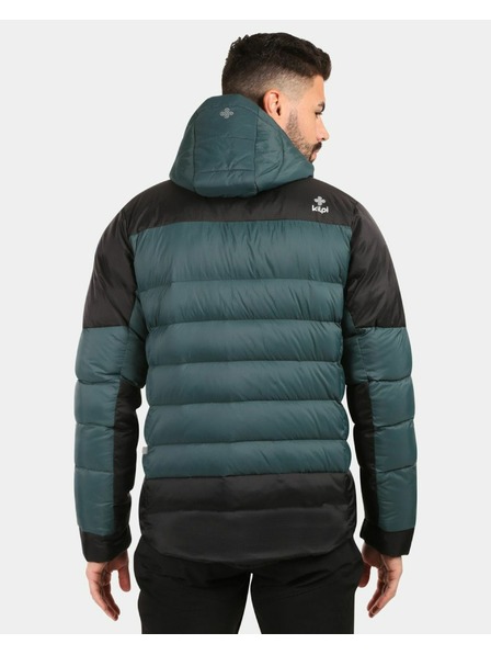 Kilpi Kilpi GUSS-M férfi pihés dzseki Sötétzöld