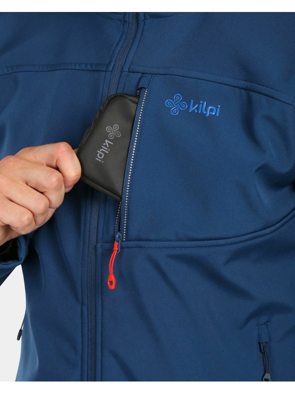 Kilpi Férfi softshell kabát Kilpi RAVIO-M Sötétkék