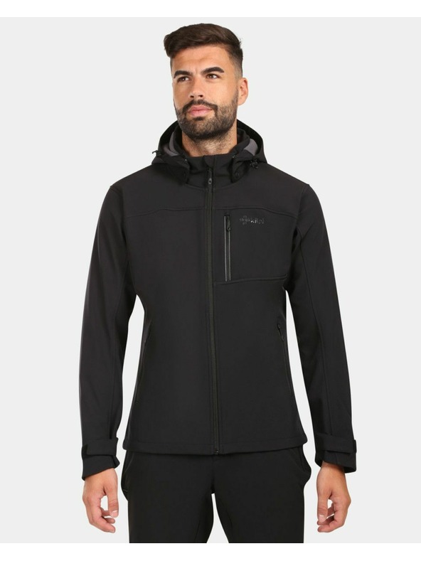 Kilpi Férfi softshell dzseki Kilpi RAVIO-M Fekete