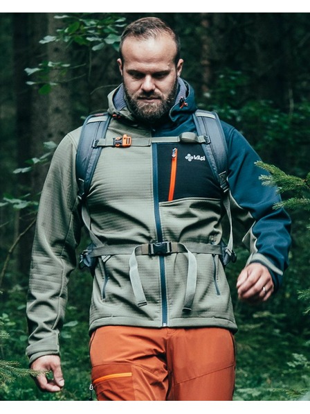 Kilpi Férfi softshell dzseki Kilpi ONTAVIO-M Khaki
