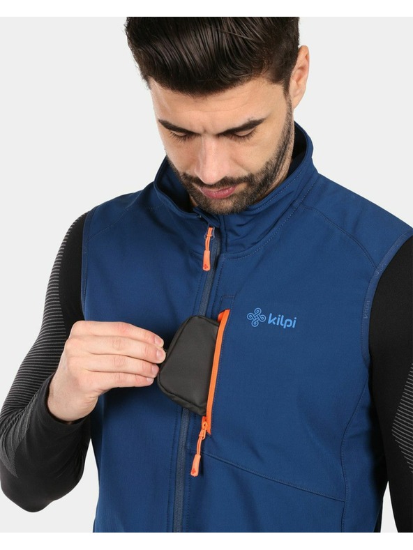 Kilpi Férfi softshell mellény Kilpi NOIL-M Sötétkék