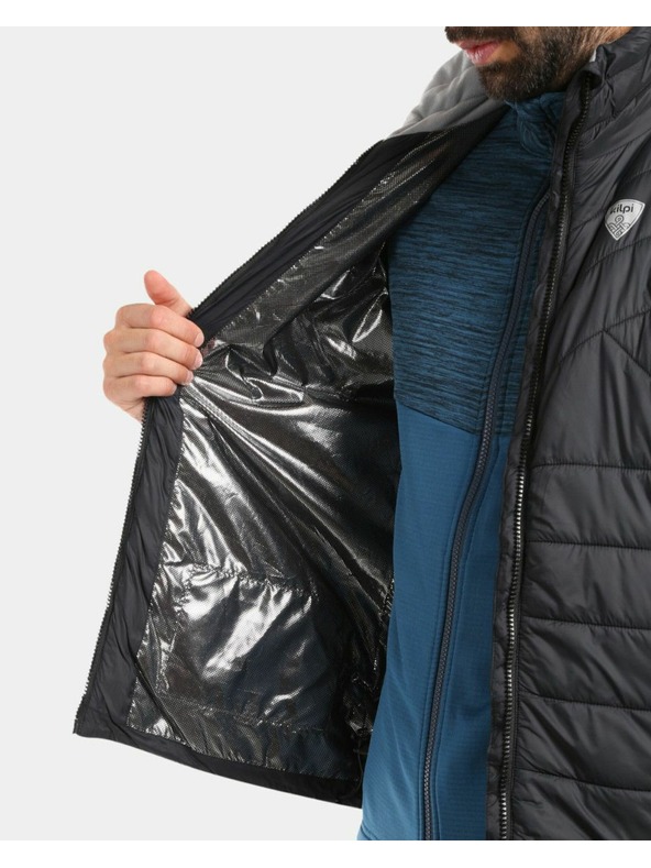 Kilpi Férfi mellény integrált fűtőpanelekkel Kilpi HEATEO-M Fekete