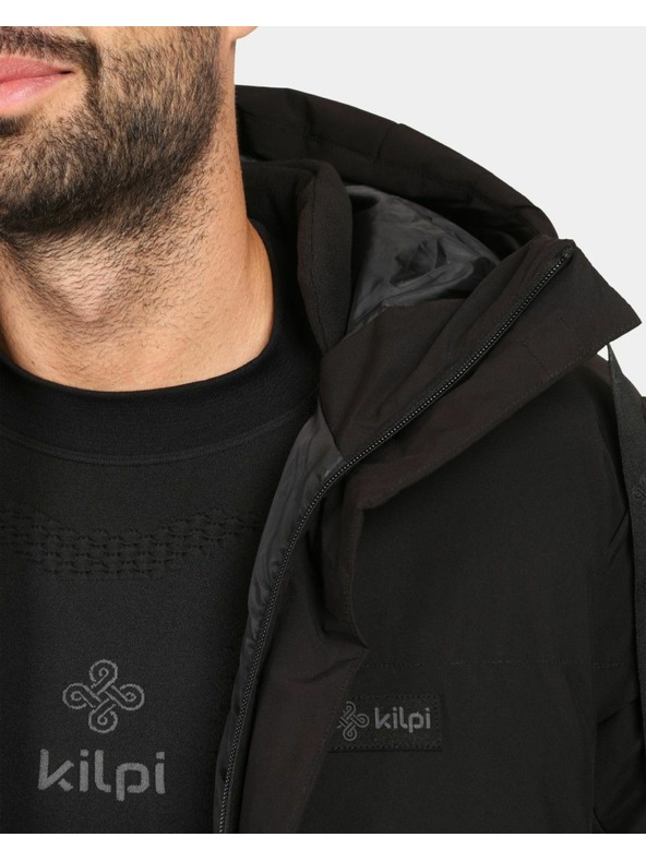 Kilpi Férfi bélelt kabát Kilpi NELSON-M Fekete