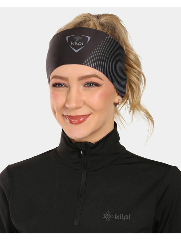Kilpi Unisex futó fejpánt Kilpi BRILLIANS-U Fekete