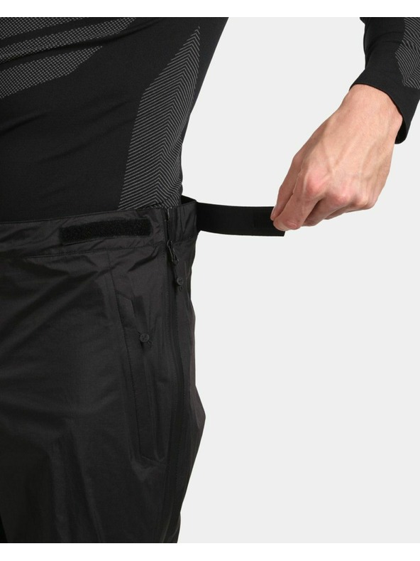 Kilpi Férfi vízálló hardshell nadrág Kilpi ALPIN-M Fekete