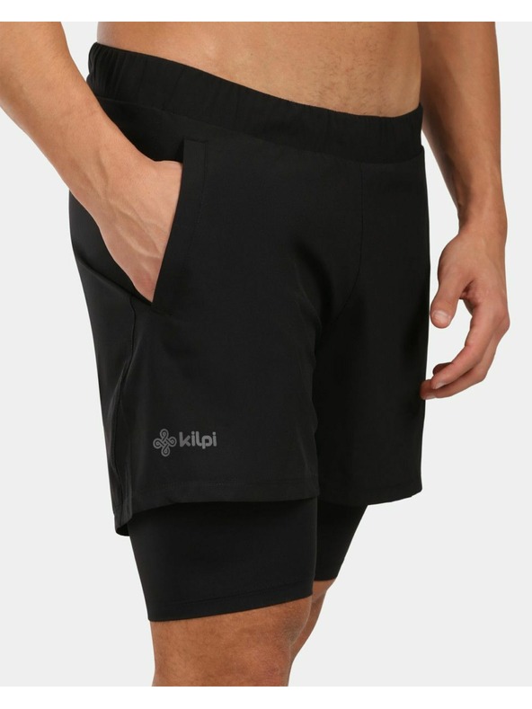 Kilpi Férfi futó rövidnadrág kényelemre és teljesítményre Kilpi BRAGA-M Fekete