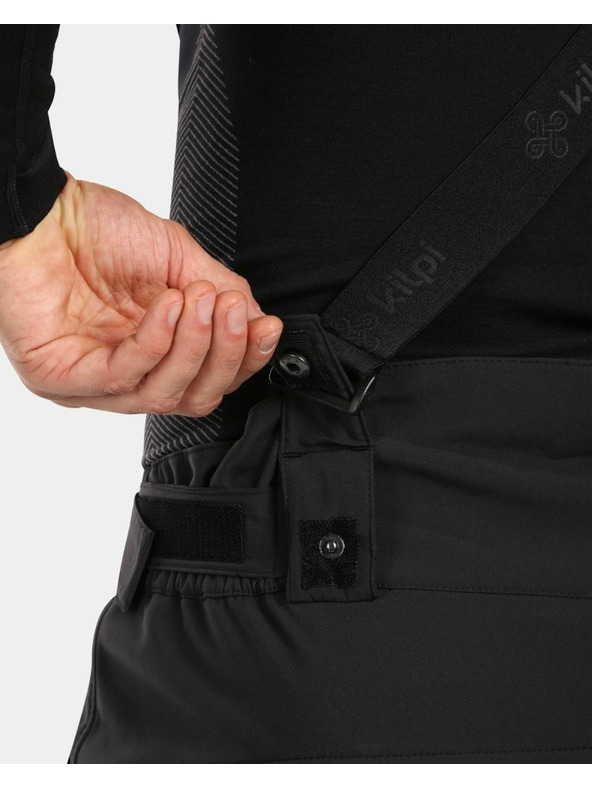 Kilpi Férfi softshell síelőnadrág Kilpi RHEA-M Fekete