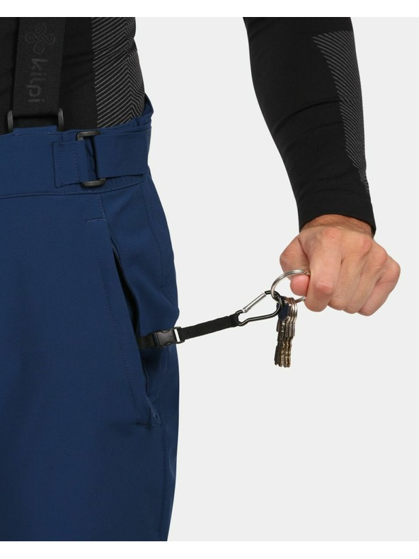 Kilpi Férfi softshell síelőnadrág Kilpi RHEA-M Sötétkék