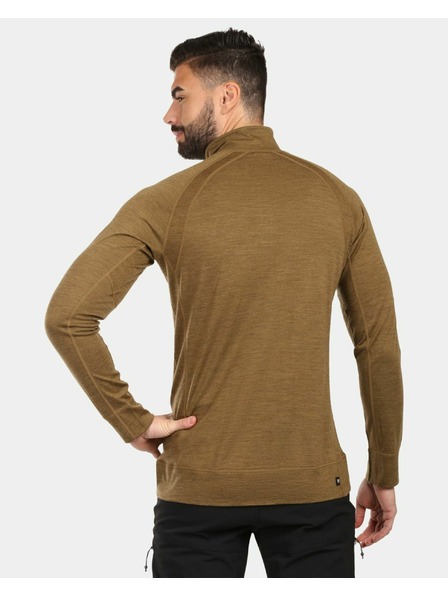 Kilpi Kilpi JAGER-M férfi MERINO WOOL hosszú ujjú thermo póló Barna