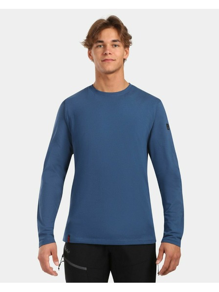 Kilpi Férfi pamut hosszú ujjú póló Kilpi PROMOX-M Sötétkék