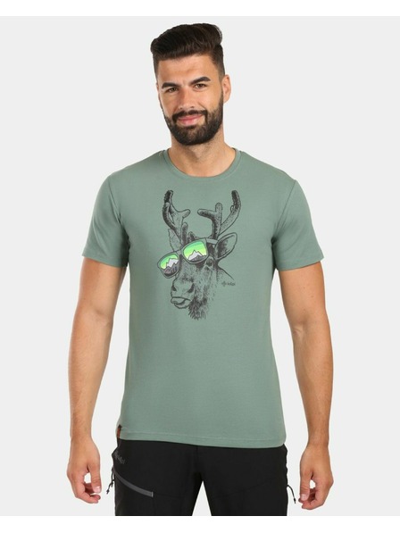 Kilpi Férfi pamut póló Kilpi DISCOVER-M Khaki