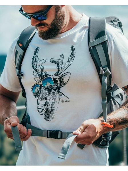 Kilpi Férfi funkcionális póló Kilpi LISMAIN-M Világosszürke