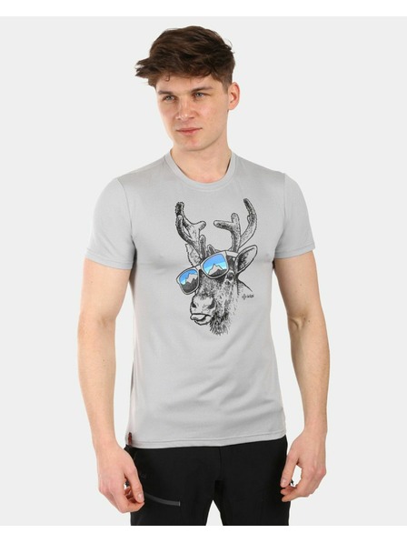 Kilpi Férfi funkcionális póló Kilpi LISMAIN-M Világosszürke