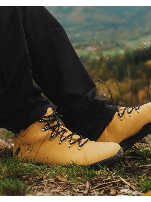 Kilpi Kilpi BARE HIGH WP-U uniszex magas outdoor barefoot cipő Bézs