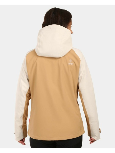 Kilpi Kilpi TRINITY-W női hardshell kabát Bézs