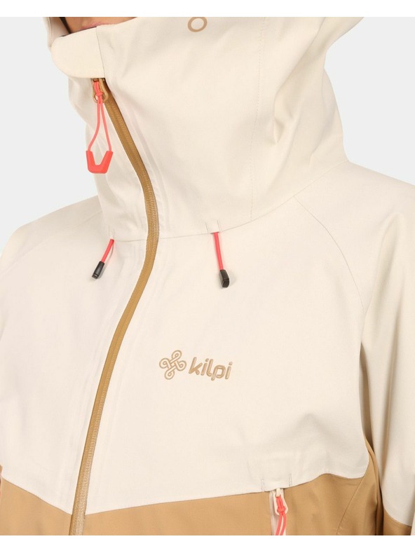 Kilpi Kilpi TRINITY-W női hardshell kabát Bézs