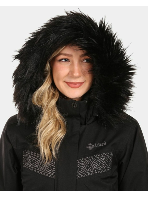 Kilpi Női télikabát Kilpi PERU-W fekete