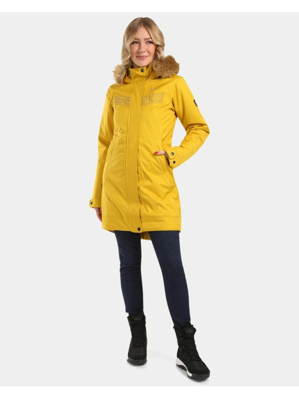 Kilpi Női télikabát Kilpi PERU-W arany
