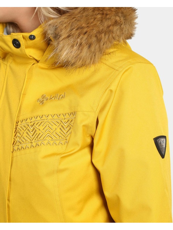Kilpi Női télikabát Kilpi PERU-W arany